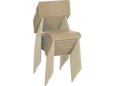 Heavy Duty Plastic Stacking Chair 